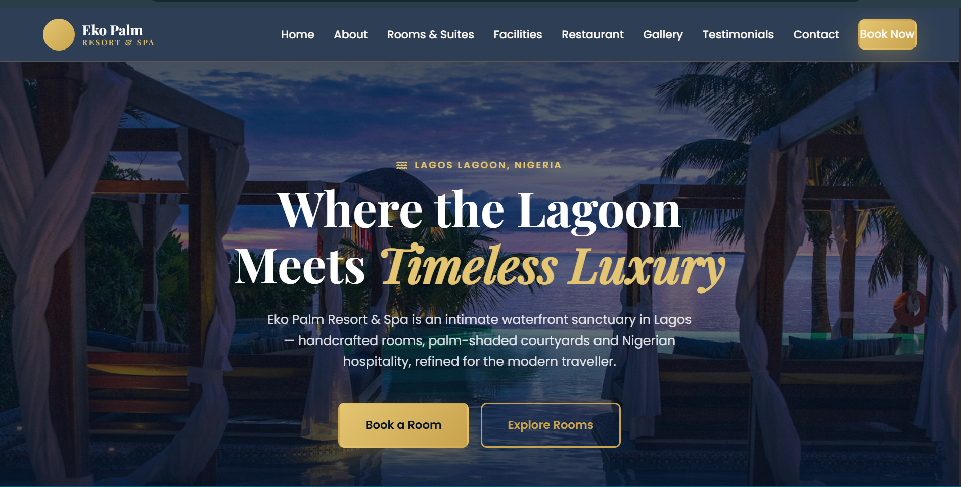 hotel booking website